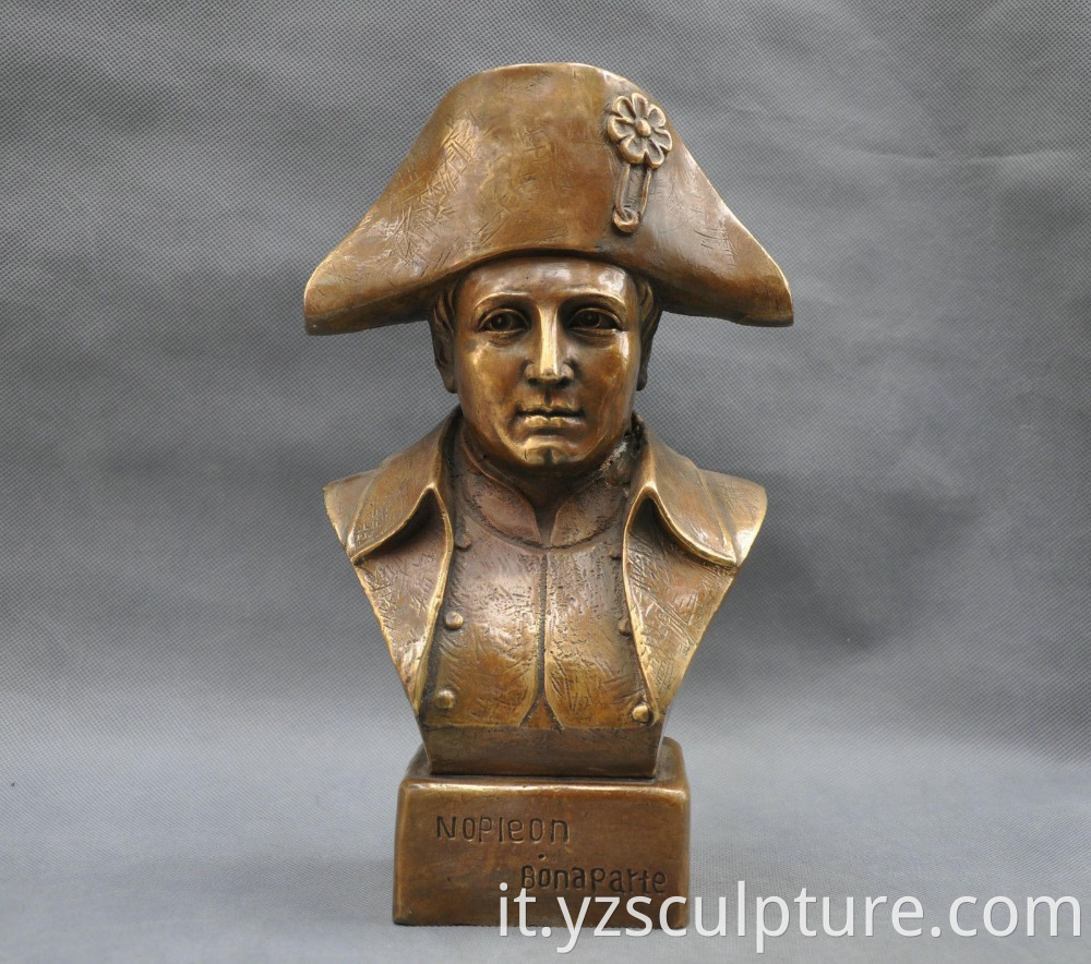 Napoleon bronze bust